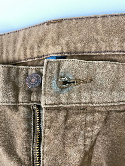 【現状渡し品】【メンズ】 POLO RALPH LAUREN ポロラルフローレン モールスキンパンツ メンズ ボトムス コットンパンツ スリムフィット 158-261002-em-45-min サイズ：W35/L30 カラー：ブラウン 万代Net店
