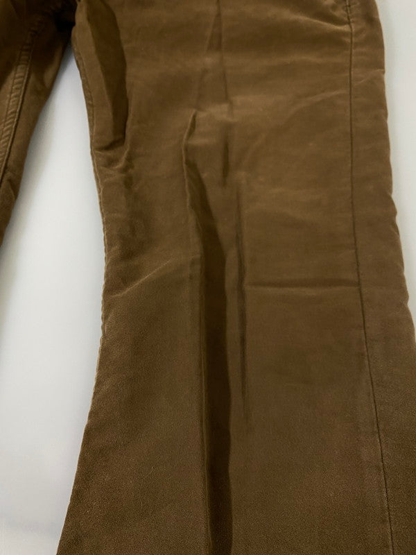 【現状渡し品】【メンズ】 POLO RALPH LAUREN ポロラルフローレン モールスキンパンツ メンズ ボトムス コットンパンツ スリムフィット 158-261002-em-45-min サイズ：W35/L30 カラー：ブラウン 万代Net店