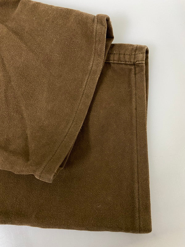 【現状渡し品】【メンズ】 POLO RALPH LAUREN ポロラルフローレン モールスキンパンツ メンズ ボトムス コットンパンツ スリムフィット 158-261002-em-45-min サイズ：W35/L30 カラー：ブラウン 万代Net店