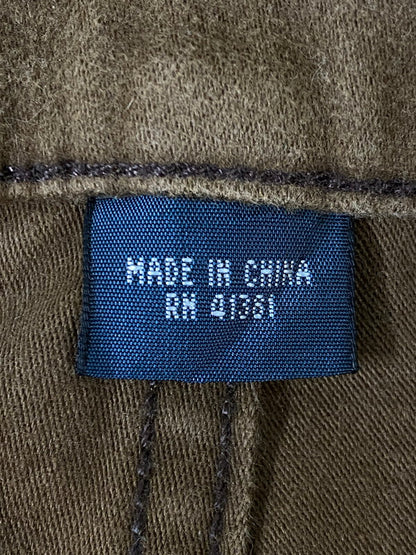 【現状渡し品】【メンズ】 POLO RALPH LAUREN ポロラルフローレン モールスキンパンツ メンズ ボトムス コットンパンツ スリムフィット 158-261002-em-45-min サイズ：W35/L30 カラー：ブラウン 万代Net店