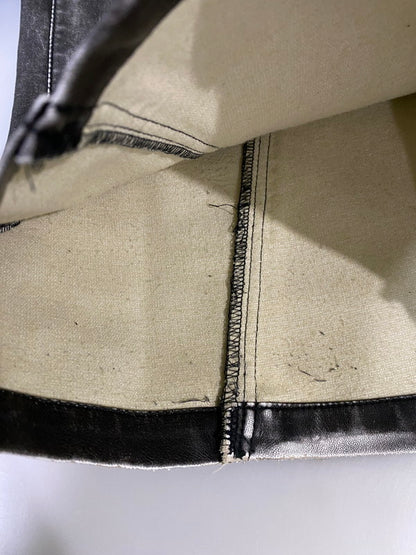 【現状渡し品】【メンズ】 HARE ハレ FAKELEATHER PANT HA010520AD フェイクレザー パンツ メンズ ボトムス 合成皮革 ズボン 158-261002-em-46-min サイズ：M カラー：ブラック 万代Net店