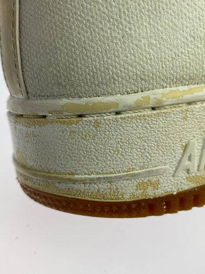 【現状渡し品】【メンズ】 NIKE×TRAVIS SCOTT ナイキ トラヴィス スコット AIR FORCE 1 AF100 エア フォース 1 エーエフ 100 AQ4211-100 スニーカー 靴 シューズ 160-261006-hu-18-min カラー：WHITE/WHITE-WHITE 万代Net店