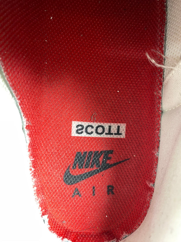 【現状渡し品】【メンズ】 NIKE×TRAVIS SCOTT ナイキ トラヴィス スコット AIR FORCE 1 AF100 エア フォース 1 エーエフ 100 AQ4211-100 スニーカー 靴 シューズ 160-261006-hu-18-min カラー：WHITE/WHITE-WHITE 万代Net店