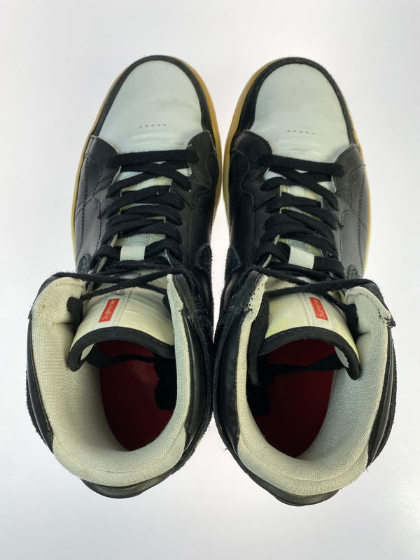 【ジャンク品】【メンズ】 NIKE ナイキ SB ZOOM AIR 94 HI SUPREME 428927-001 ズーム エア 91 ハイ シュプリーム スニーカー 靴 160-260930-yn-40-min サイズ：28.0cm US10 カラー：BLACK/BLACK 万代Net店