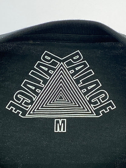 【中古品】【メンズ】 PALACE パレス TOP UP T-SHIRT トップ アップ Tシャツ メンズ 半袖 ショートスリーブ 142-261005-em-04-min サイズ：M カラー：ブラック 万代Net店