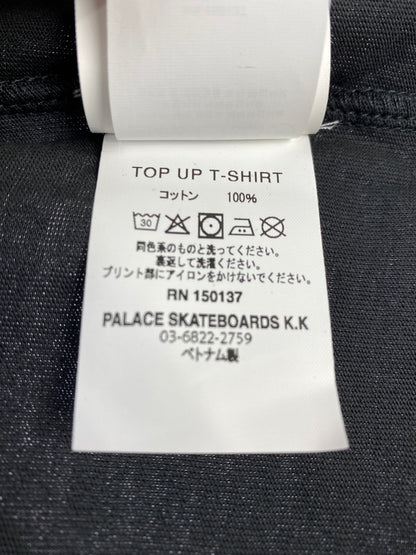 【中古品】【メンズ】 PALACE パレス TOP UP T-SHIRT トップ アップ Tシャツ メンズ 半袖 ショートスリーブ 142-261005-em-04-min サイズ：M カラー：ブラック 万代Net店