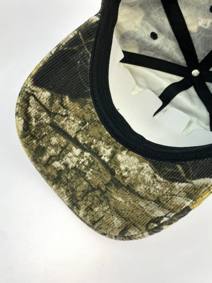 【中古品】【メンズ】 PALACE パレス CORD REALTREE 6-PANEL EDGE コード リアルツリー シックス パネル エッジ コーデュロイ キャップ 帽子 185-261006-hu-09-min サイズ：FREE カラー：ブラウンブラック系（マルチカラー） 万代Net店