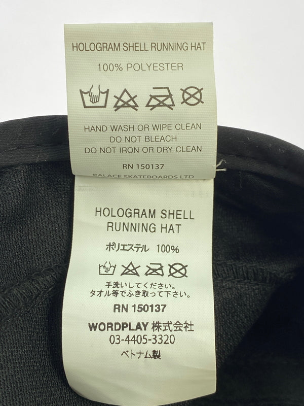 【中古品】【メンズ】 PALACE パレス HOLOGRAM SHELL RUNNING HAT ホログラム シェル ランニング ハット キャップ 帽子 185-261006-hu-11-min サイズ：FREE カラー：ブラック 万代Net店