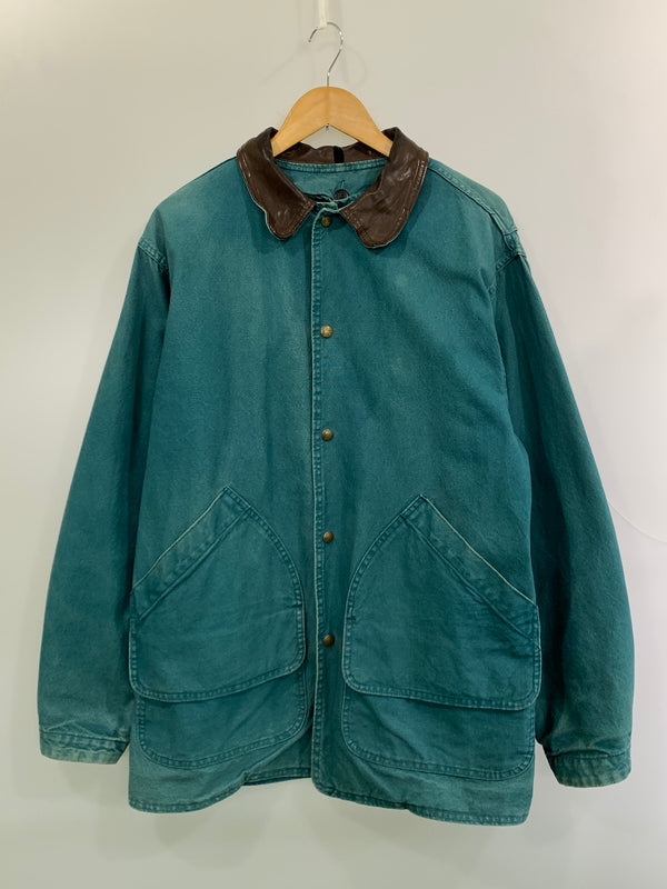 【現状渡し品】【メンズ】 WOOLRICH ウールリッチ 90S HUNTING JACKET ハンティングジャケット ワークジャケット 144-261003-ta-05-min サイズ：M カラー：ターコイズ 万代Net店