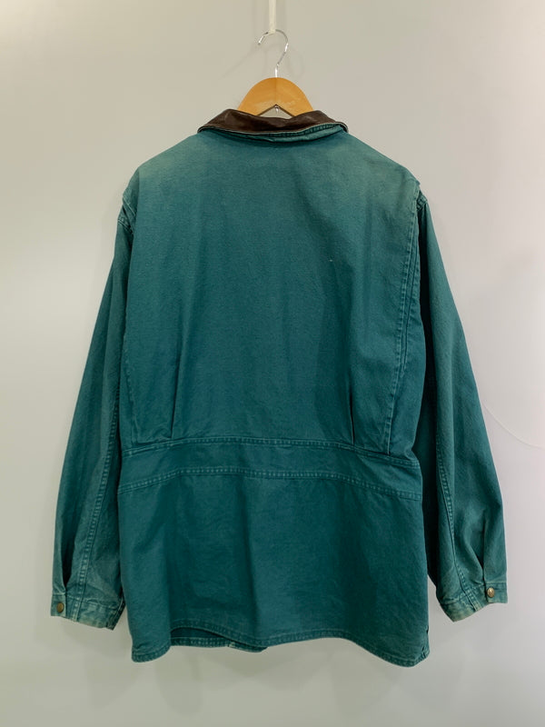 【現状渡し品】【メンズ】 WOOLRICH ウールリッチ 90S HUNTING JACKET ハンティングジャケット ワークジャケット 144-261003-ta-05-min サイズ：M カラー：ターコイズ 万代Net店