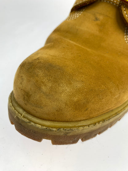 【中古品】【メンズ】 TIMBER LAND ティンバーランド A8998 PREMIUM WATERPROOF BOOT 10061 プレミアム ウォータープルーフ ブーツ 防水 ヌバックレザー メンズ シューズ 165-261007-em-08-min サイズ：27.0cm カラー：キャメル 万代Net店