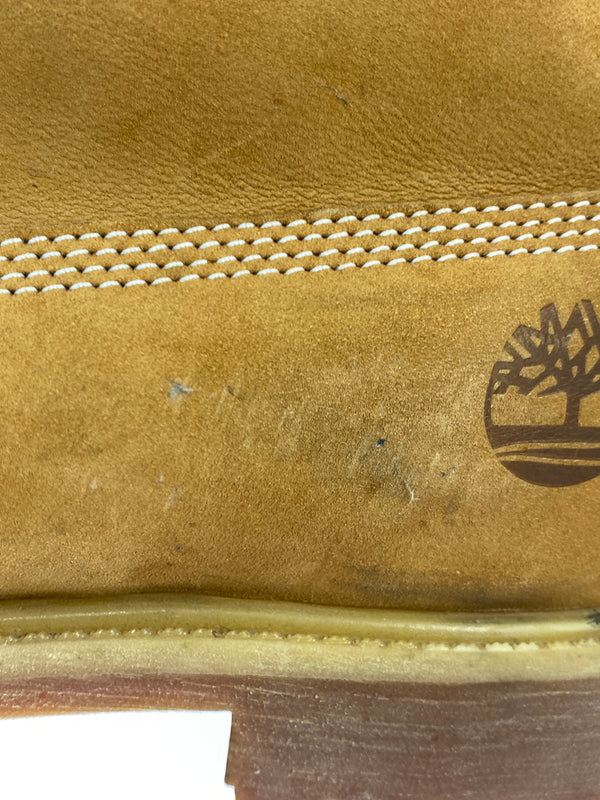 【中古品】【メンズ】 TIMBER LAND ティンバーランド A8998 PREMIUM WATERPROOF BOOT 10061 プレミアム ウォータープルーフ ブーツ 防水 ヌバックレザー メンズ シューズ 165-261007-em-08-min サイズ：27.0cm カラー：キャメル 万代Net店