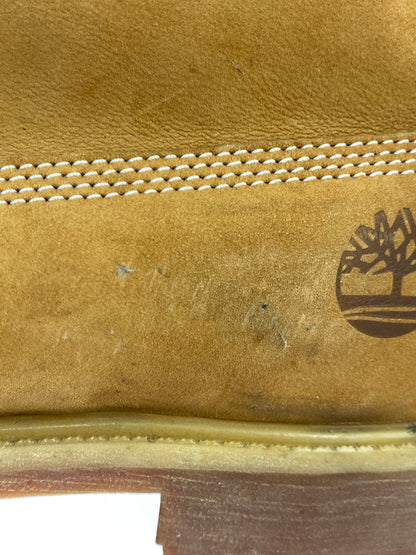【中古品】【メンズ】 TIMBER LAND ティンバーランド A8998 PREMIUM WATERPROOF BOOT 10061 プレミアム ウォータープルーフ ブーツ 防水 ヌバックレザー メンズ シューズ 165-261007-em-08-min サイズ：27.0cm カラー：キャメル 万代Net店