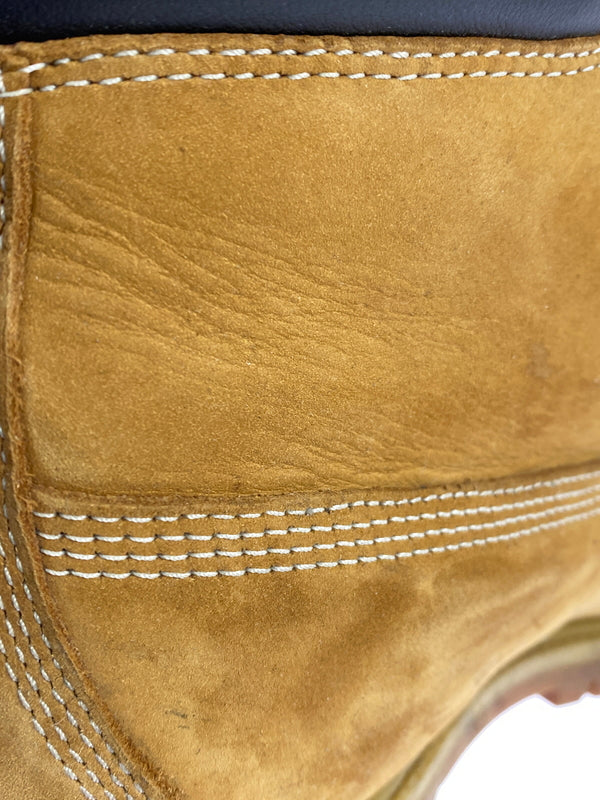 【中古品】【メンズ】 TIMBER LAND ティンバーランド A8998 PREMIUM WATERPROOF BOOT 10061 プレミアム ウォータープルーフ ブーツ 防水 ヌバックレザー メンズ シューズ 165-261007-em-08-min サイズ：27.0cm カラー：キャメル 万代Net店