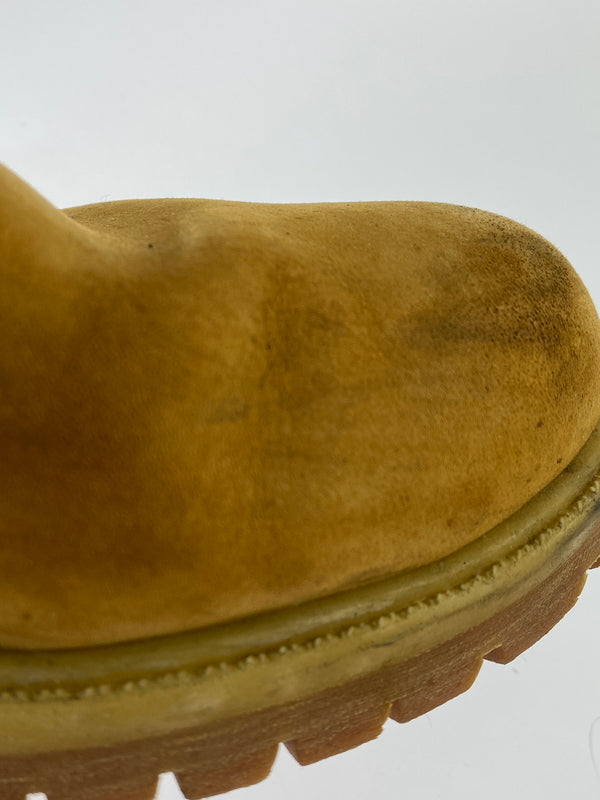 【中古品】【メンズ】 TIMBER LAND ティンバーランド A8998 PREMIUM WATERPROOF BOOT 10061 プレミアム ウォータープルーフ ブーツ 防水 ヌバックレザー メンズ シューズ 165-261007-em-08-min サイズ：27.0cm カラー：キャメル 万代Net店