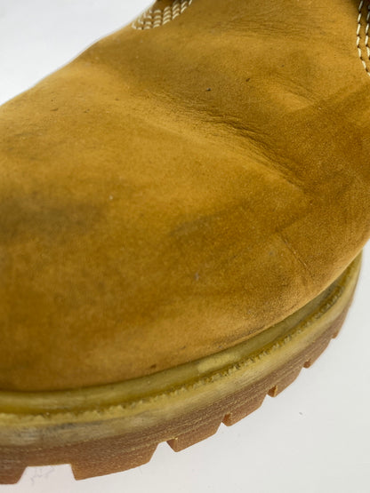 【中古品】【メンズ】 TIMBER LAND ティンバーランド A8998 PREMIUM WATERPROOF BOOT 10061 プレミアム ウォータープルーフ ブーツ 防水 ヌバックレザー メンズ シューズ 165-261007-em-08-min サイズ：27.0cm カラー：キャメル 万代Net店