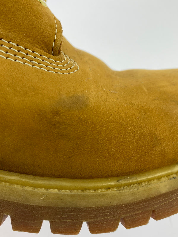 【中古品】【メンズ】 TIMBER LAND ティンバーランド A8998 PREMIUM WATERPROOF BOOT 10061 プレミアム ウォータープルーフ ブーツ 防水 ヌバックレザー メンズ シューズ 165-261007-em-08-min サイズ：27.0cm カラー：キャメル 万代Net店