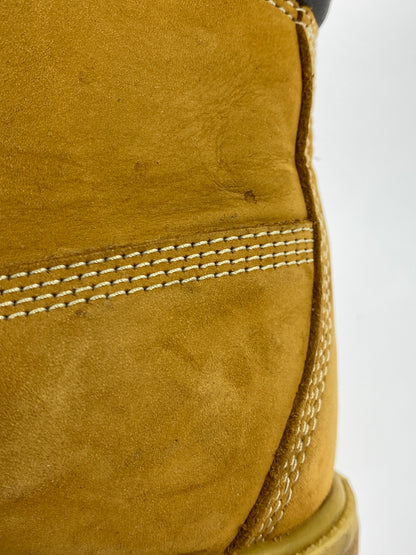 【中古品】【メンズ】 TIMBER LAND ティンバーランド A8998 PREMIUM WATERPROOF BOOT 10061 プレミアム ウォータープルーフ ブーツ 防水 ヌバックレザー メンズ シューズ 165-261007-em-08-min サイズ：27.0cm カラー：キャメル 万代Net店