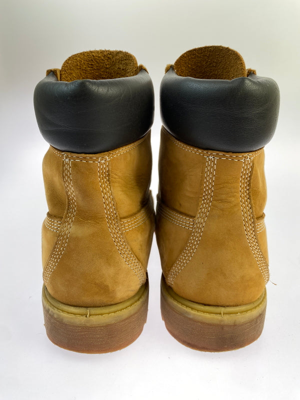 【中古品】【メンズ】 TIMBER LAND ティンバーランド A8998 PREMIUM WATERPROOF BOOT 10061 プレミアム ウォータープルーフ ブーツ 防水 ヌバックレザー メンズ シューズ 165-261007-em-08-min サイズ：27.0cm カラー：キャメル 万代Net店