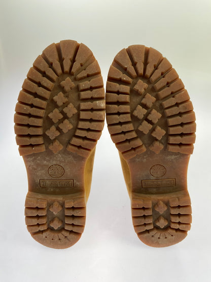 【中古品】【メンズ】 TIMBER LAND ティンバーランド A8998 PREMIUM WATERPROOF BOOT 10061 プレミアム ウォータープルーフ ブーツ 防水 ヌバックレザー メンズ シューズ 165-261007-em-08-min サイズ：27.0cm カラー：キャメル 万代Net店