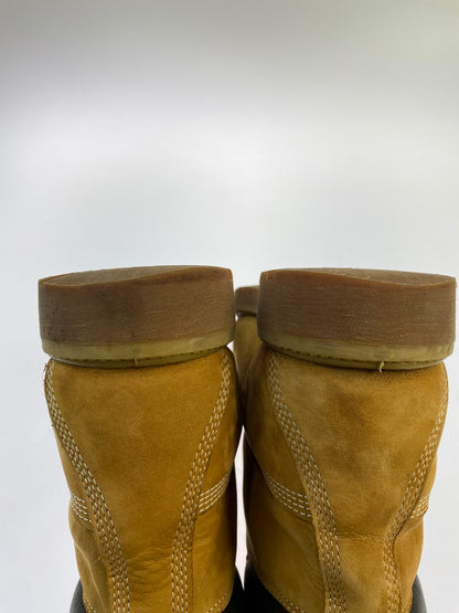 【中古品】【メンズ】 TIMBER LAND ティンバーランド A8998 PREMIUM WATERPROOF BOOT 10061 プレミアム ウォータープルーフ ブーツ 防水 ヌバックレザー メンズ シューズ 165-261007-em-08-min サイズ：27.0cm カラー：キャメル 万代Net店