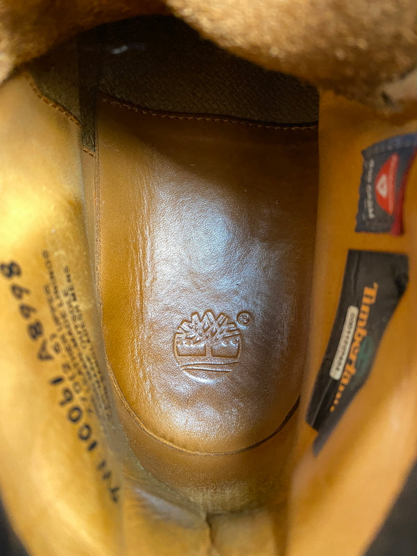 【中古品】【メンズ】 TIMBER LAND ティンバーランド A8998 PREMIUM WATERPROOF BOOT 10061 プレミアム ウォータープルーフ ブーツ 防水 ヌバックレザー メンズ シューズ 165-261007-em-08-min サイズ：27.0cm カラー：キャメル 万代Net店