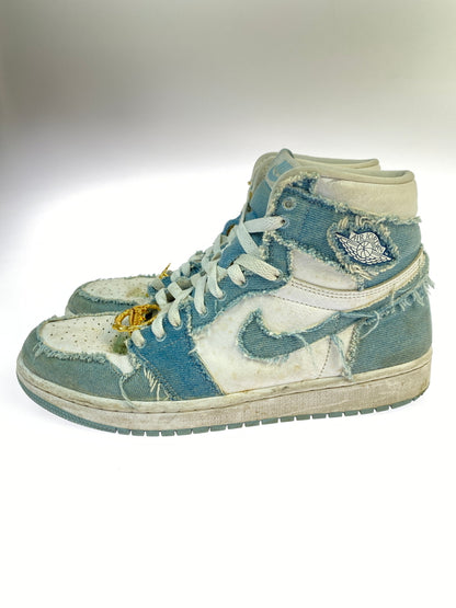 【現状渡し品】【メンズ】 NIKE ナイキ WOMEN'S AIR JORDAN 1 RETRO HIGH OG DM9036-104 ウィメンズ エア ジョーダン 1 ハイ オリジナル スニーカー 靴 160-261007-yn-07-min サイズ：27.0cm US10 カラー：WHITE/BOARDER BLUE 万代Net店
