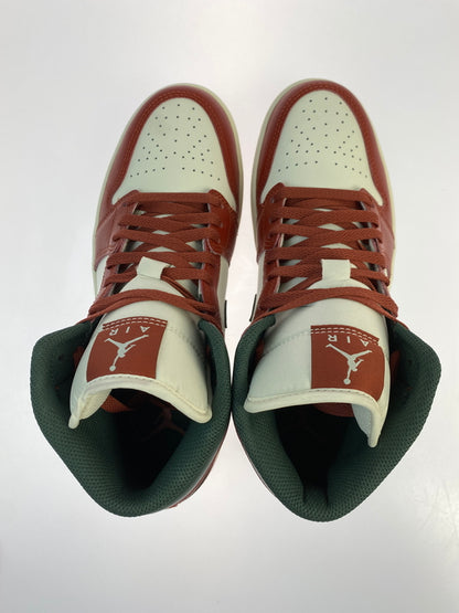 【中古品】【メンズ】 NIKE ナイキ AIR JORDAN 1 MID DQ8426-105 エア ジョーダン 1 ミッド スニーカー 靴 160-260930-yn-39-min サイズ：26.5cm US8.5 カラー：SAIL/MIDNIGHT GREEN 万代Net店