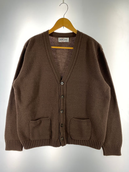 【中古品】【メンズ】 JANTZEN ジャンセン 80-90S KNIT 80年代90年代 ニット カーディガン メンズ トップス セーター ヴィンテージ 146-261005-em-18-min サイズ：L カラー：ブラウン 万代Net店