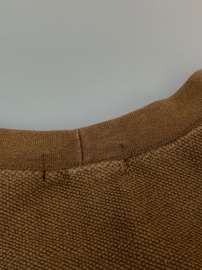 【中古品】【メンズ】 LANDS' END ランズエンド COTTON PIQUE SWEAT コットンピケスウェット トレーナー トップスS 146-261003-ta-18-min サイズ：M カラー：ブラウン 万代Net店