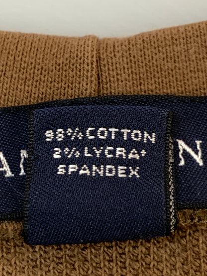 【中古品】【メンズ】 LANDS' END ランズエンド COTTON PIQUE SWEAT コットンピケスウェット トレーナー トップスS 146-261003-ta-18-min サイズ：M カラー：ブラウン 万代Net店