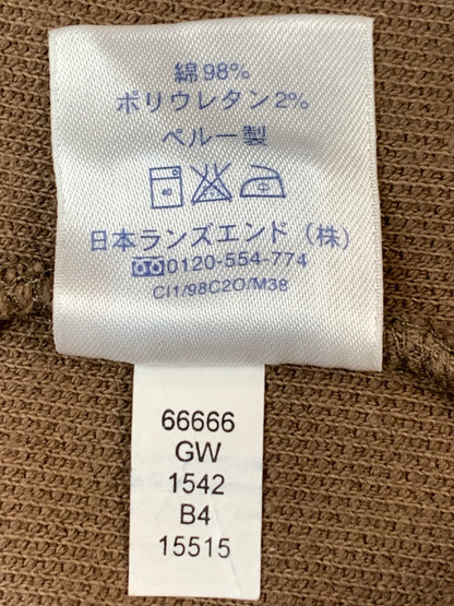 【中古品】【メンズ】 LANDS' END ランズエンド COTTON PIQUE SWEAT コットンピケスウェット トレーナー トップスS 146-261003-ta-18-min サイズ：M カラー：ブラウン 万代Net店