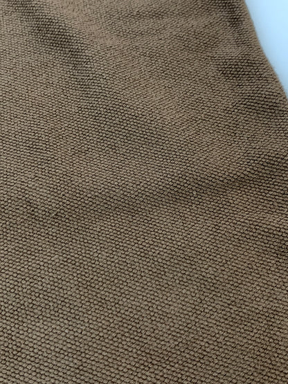 【中古品】【メンズ】 LANDS' END ランズエンド COTTON PIQUE SWEAT コットンピケスウェット トレーナー トップスS 146-261003-ta-18-min サイズ：M カラー：ブラウン 万代Net店