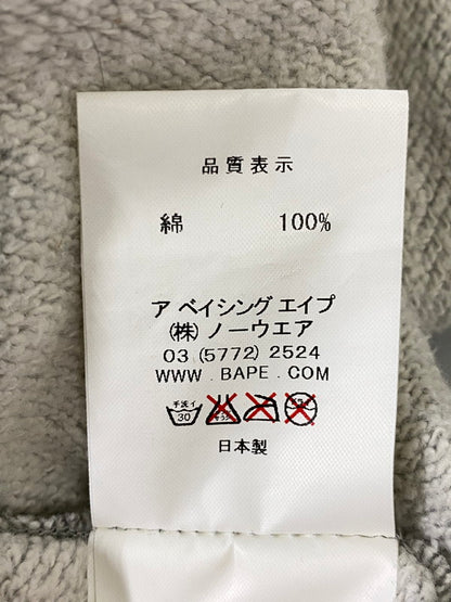 【中古品】【メンズ】 A BATHING APE アベイシングエイプ CAMO SHARK PARKA カモ シャーク パーカー トップス フーディー 142-261002-em-28-min サイズ：S カラー：グレー 万代Net店