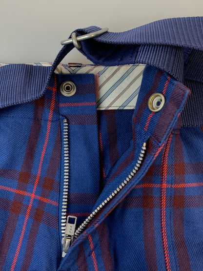 【中古品】【メンズ】 PEEL&LIFT ピールアンドリフト ERIOTTO TARTAN CHECK PANTS エリオットタータンチェックパンツ ボトムス 153-261003-ta-01-min サイズ：M カラー：ブルー/レッド/チェック柄 万代Net店