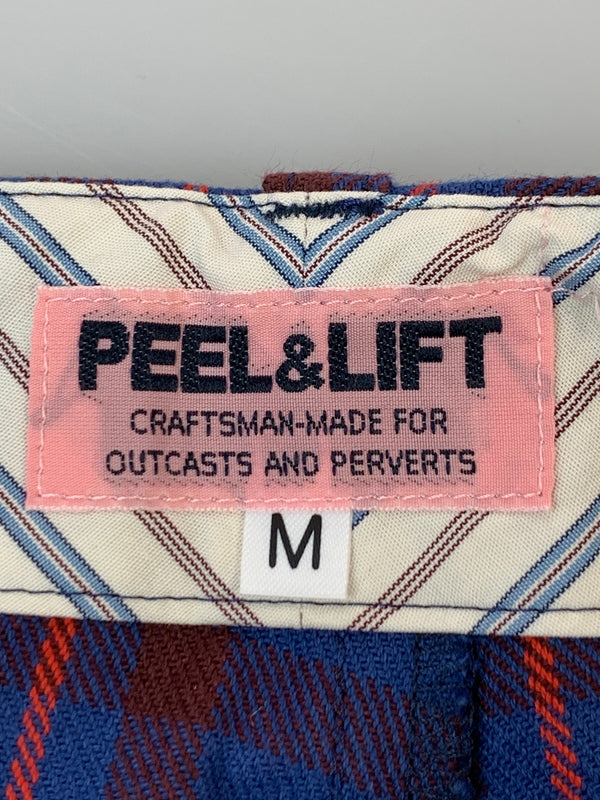 【中古品】【メンズ】 PEEL&LIFT ピールアンドリフト ERIOTTO TARTAN CHECK PANTS エリオットタータンチェックパンツ ボトムス 153-261003-ta-01-min サイズ：M カラー：ブルー/レッド/チェック柄 万代Net店