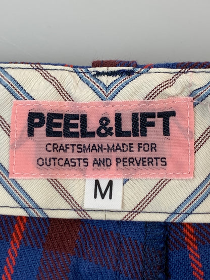 【中古品】【メンズ】 PEEL&LIFT ピールアンドリフト ERIOTTO TARTAN CHECK PANTS エリオットタータンチェックパンツ ボトムス 153-261003-ta-01-min サイズ：M カラー：ブルー/レッド/チェック柄 万代Net店
