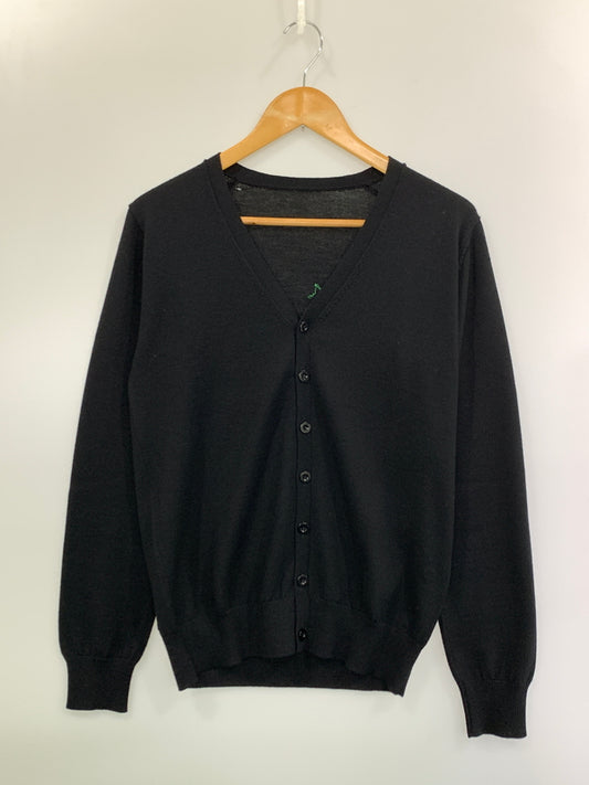 【現状渡し品】【メンズ】 UNIFORM EXPERIMENT ユニフォームエクスペリメント UE-091032 STAR CARDIGAN スターカディガン ニット トップス 142-261003-ta-16-min サイズ：2 カラー：ブラック 万代Net店
