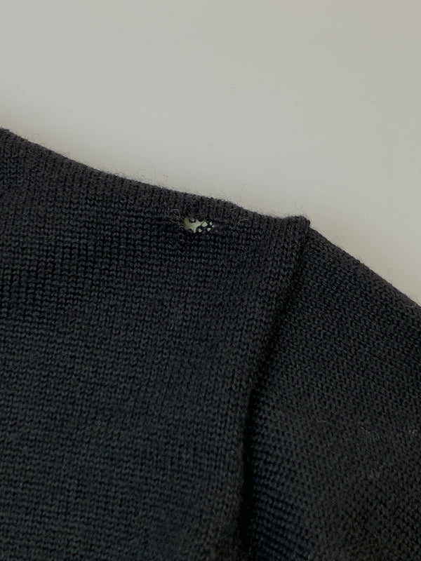 【現状渡し品】【メンズ】 UNIFORM EXPERIMENT ユニフォームエクスペリメント UE-091032 STAR CARDIGAN スターカディガン ニット トップス 142-261003-ta-16-min サイズ：2 カラー：ブラック 万代Net店