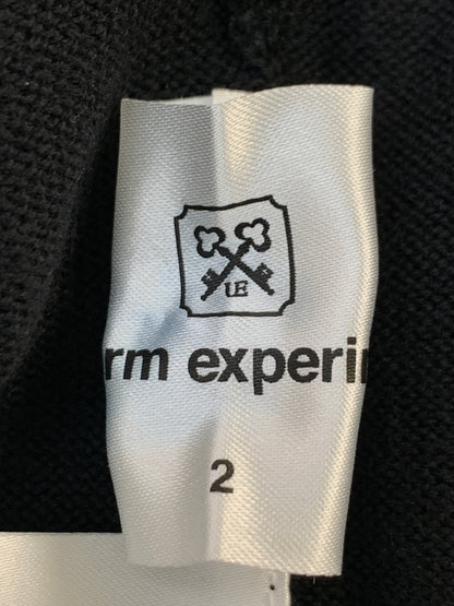 【現状渡し品】【メンズ】 UNIFORM EXPERIMENT ユニフォームエクスペリメント UE-091032 STAR CARDIGAN スターカディガン ニット トップス 142-261003-ta-16-min サイズ：2 カラー：ブラック 万代Net店