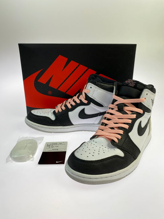【中古品】【メンズ】 NIKE ナイキ AIR JORDAN 1 HIGH OG エア ジョーダン 1 ハイ オージー 555088-108 靴 シューズ スニーカー 160-261006-hu-15-min カラー：WHITE / BLEACHED CORAL - BLACK 万代Net店