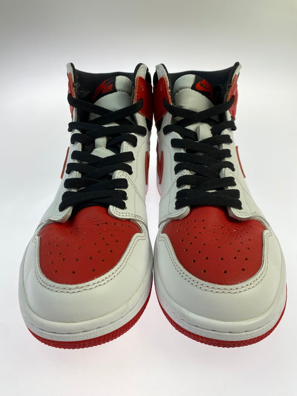【中古品】【メンズ】 NIKE ナイキ AIR JORDAN 1 RETRO HIGH OG エア ジョーダン 1 レトロ ハイ オージー 555088-161 靴 スニーカー シューズ 160-261006-hu-14-min カラー：WHITE / UNIVERSITY RED - BLACK 万代Net店