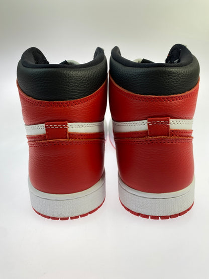 【中古品】【メンズ】 NIKE ナイキ AIR JORDAN 1 RETRO HIGH OG エア ジョーダン 1 レトロ ハイ オージー 555088-161 靴 スニーカー シューズ 160-261006-hu-14-min カラー：WHITE / UNIVERSITY RED - BLACK 万代Net店