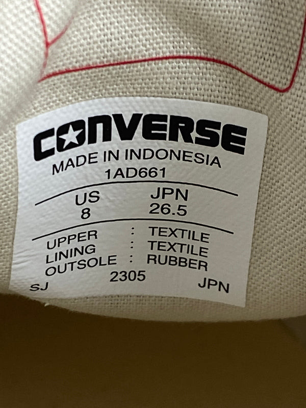 【中古品】【メンズ】 CONVERSE ADDICT コンバース アディクト CHUCK TAYLOR CANVAS OX 1AD661 チャックテイラー キャンバス オックス ローカット スニーカー メンズ シューズ 靴 162-261007-em-04-min サイズ：26.5cm カラー：ネイビー 万代Net店