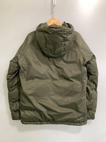 【中古品】【メンズ】 NANGA ナンガ HOODED DOWN JACKET フーデッド ダウン ジャケット メンズ アウター フード付き 144-261002-em-58-min サイズ：M カラー：カーキグリーン 万代Net店