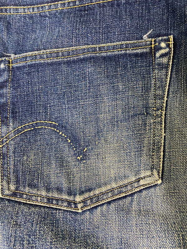【現状渡し品】【メンズ】 FULLCOUNT フルカウント DENIM PANTS 0106 デニムパンツ メンズ ボトムス 156-261002-em-44-min サイズ：W32/L34 カラー：インディゴ 万代Net店