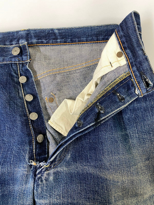 【現状渡し品】【メンズ】 FULLCOUNT フルカウント DENIM PANTS 0106 デニムパンツ メンズ ボトムス 156-261002-em-44-min サイズ：W32/L34 カラー：インディゴ 万代Net店