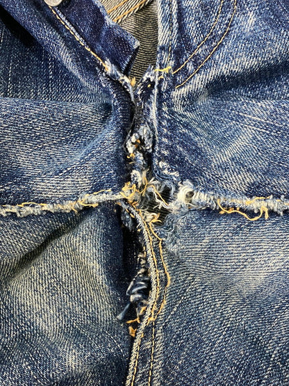 【現状渡し品】【メンズ】 FULLCOUNT フルカウント DENIM PANTS 0106 デニムパンツ メンズ ボトムス 156-261002-em-44-min サイズ：W32/L34 カラー：インディゴ 万代Net店