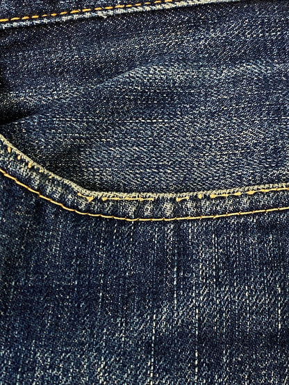 【現状渡し品】【メンズ】 FULLCOUNT フルカウント DENIM PANTS 0106 デニムパンツ メンズ ボトムス 156-261002-em-44-min サイズ：W32/L34 カラー：インディゴ 万代Net店