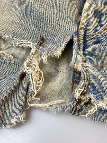 【ジャンク品】【メンズ】 LEVI'S リーバイス 501 DENIM PANTS 70'S 66後期 501 デニム パンツ 70年代 ヴィンテージ メンズ ボトムス ジーンズ ジーパン 157-261007-em-29-min カラー：インディゴ 万代Net店